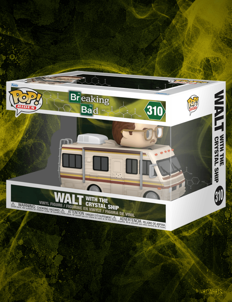 Walt with the Crystal Ship n°310 - Figurine Funko POP! Rides Television Breaking Bad