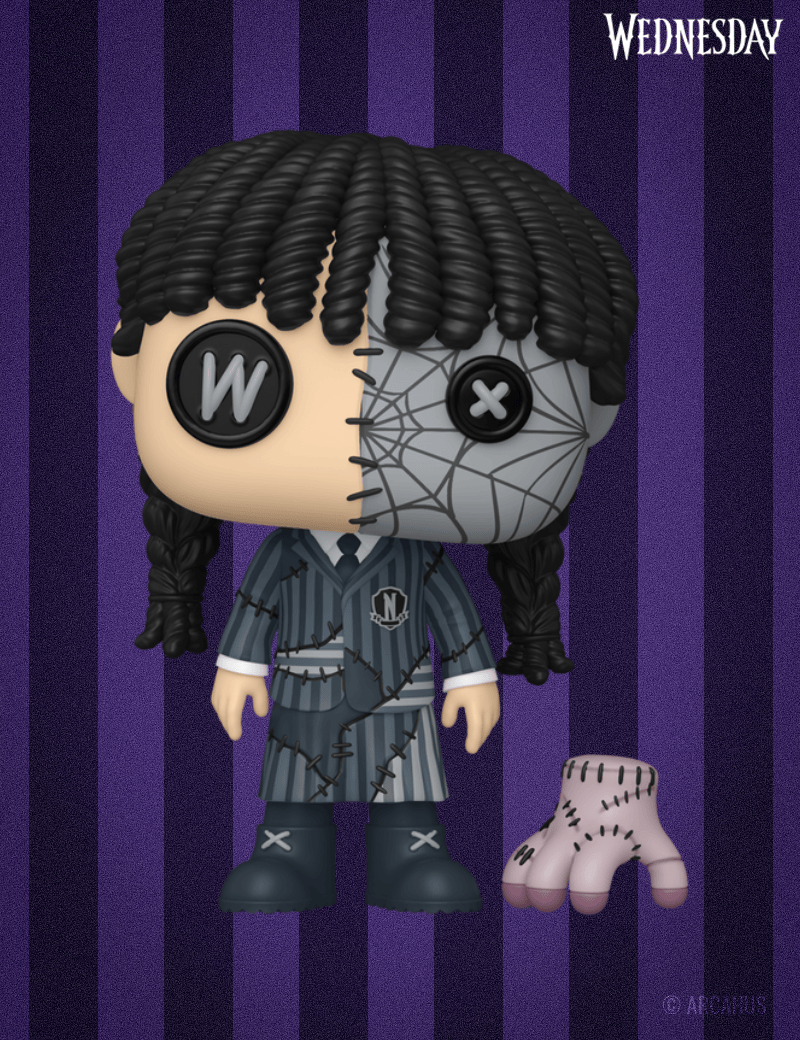 Mercredi avec la Chose n°1942 - Figurine Funko POP! & Buddy Television Wednesday