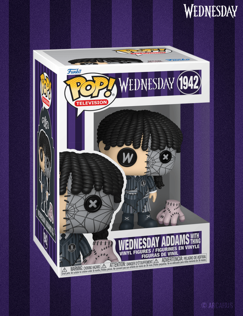 Mercredi avec la Chose n°1942 - Figurine Funko POP! & Buddy Television Wednesday