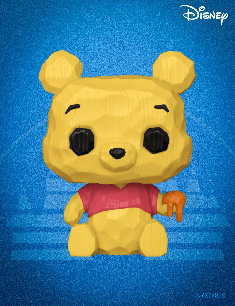 Winnie (Whittled) n°1761 - Figurine Funko POP! Disney Winnie l'Ourson