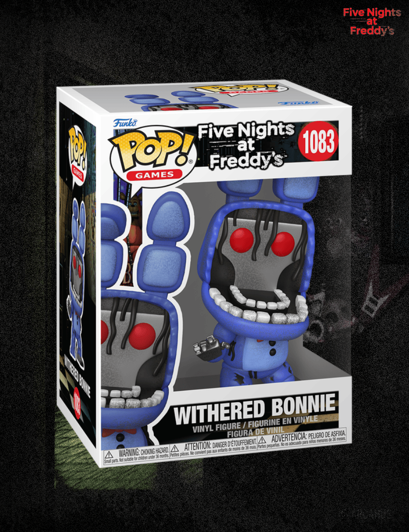 Withered Bonnie n°1083 - Figurine Funko POP! Games Five Nights at Freddy's