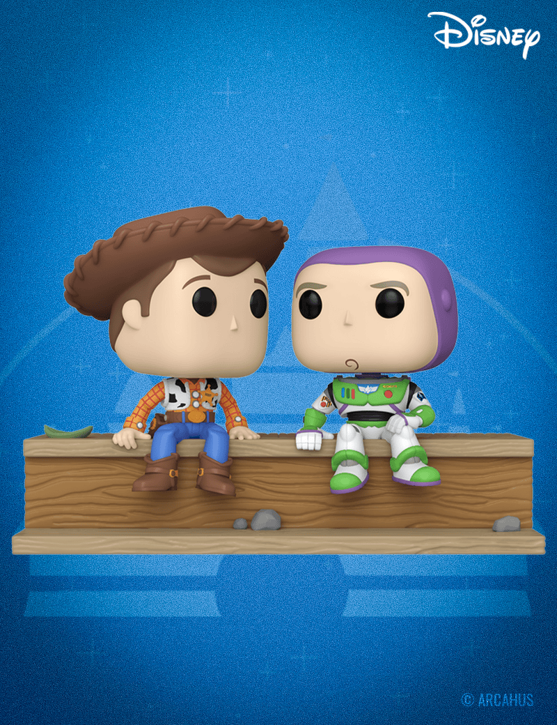 Woody & Buzz n° 1599 - Figurine Funko POP! Disney Pixar Toy Story 30eme Anniversaire