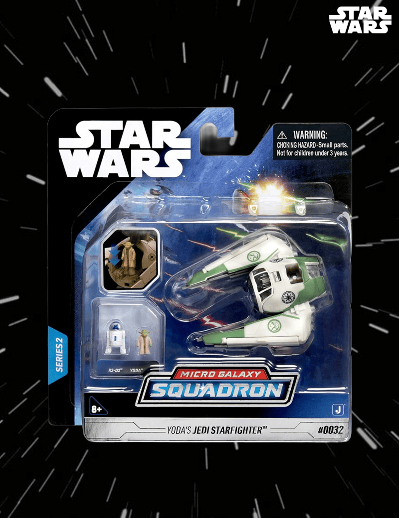 Yoda's Jedi Starfighter - Star Wars Micro Galaxy Squadron Series 2