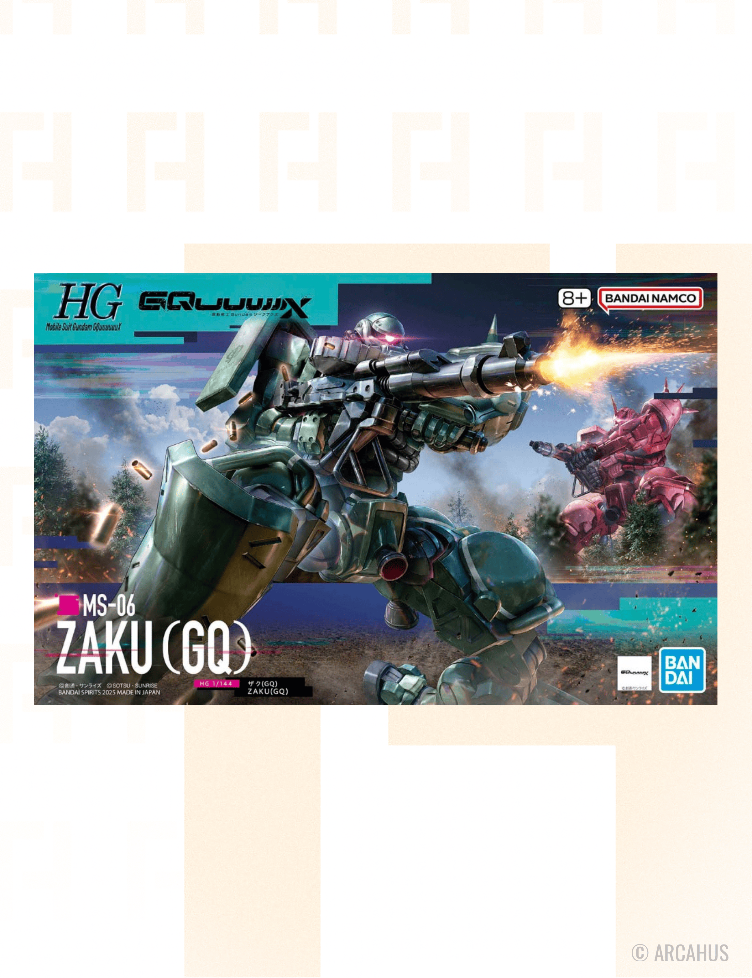 Zaku (GQ) MS-06 1/144 - Model Kit Gundam HG