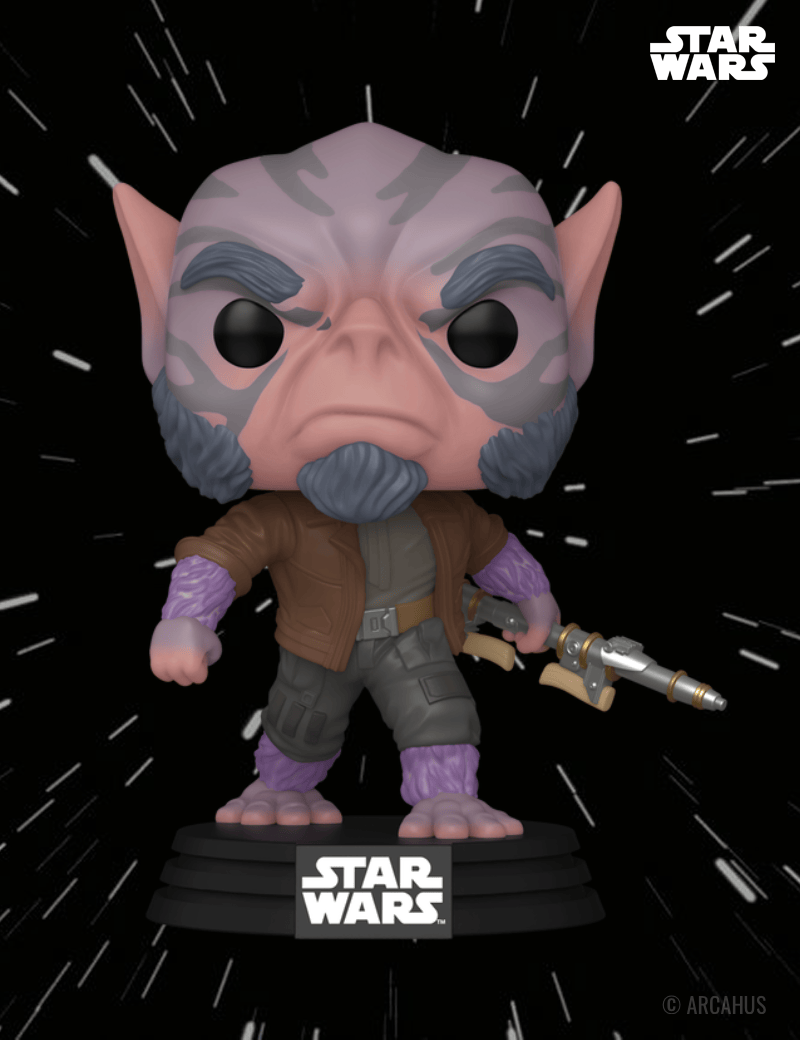 Zeb Orrelios n°822 - Figurine Funko POP! Star Wars The Mandalorian & Grogu