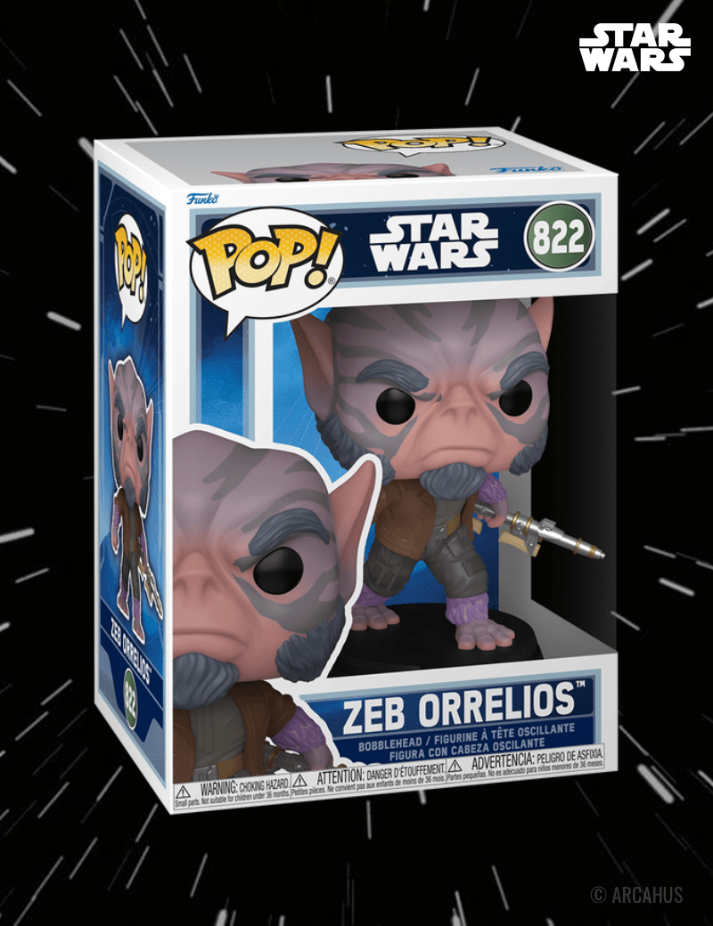 Zeb Orrelios n°822 - Figurine Funko POP! Star Wars The Mandalorian & Grogu