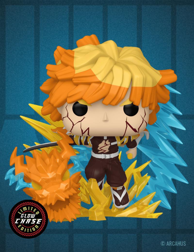 Zenitsu Agatsuma (Chase) n°2502 - Figurine Funko POP! Premium Animation Demon Slayer