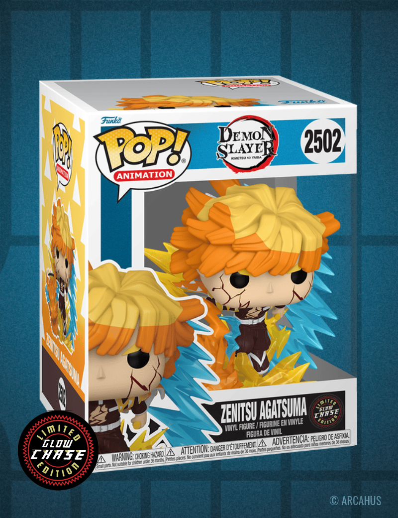 Zenitsu Agatsuma (Chase) n°2502 - Figurine Funko POP! Premium Animation Demon Slayer