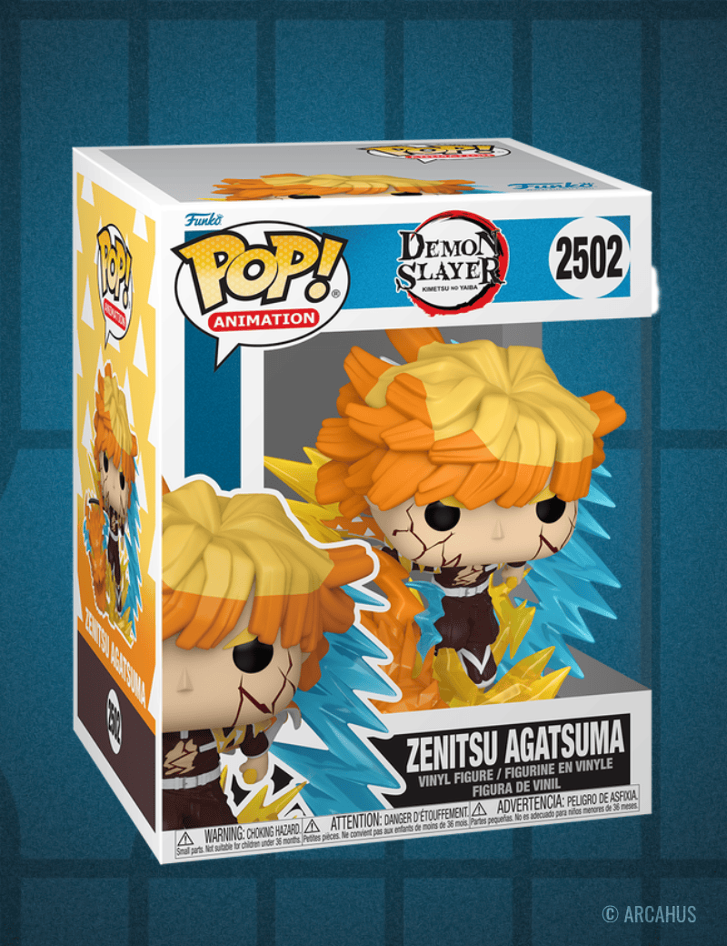 Zenitsu Agatsuma n°2502 - Figurine Funko POP! Premium Animation Demon Slayer