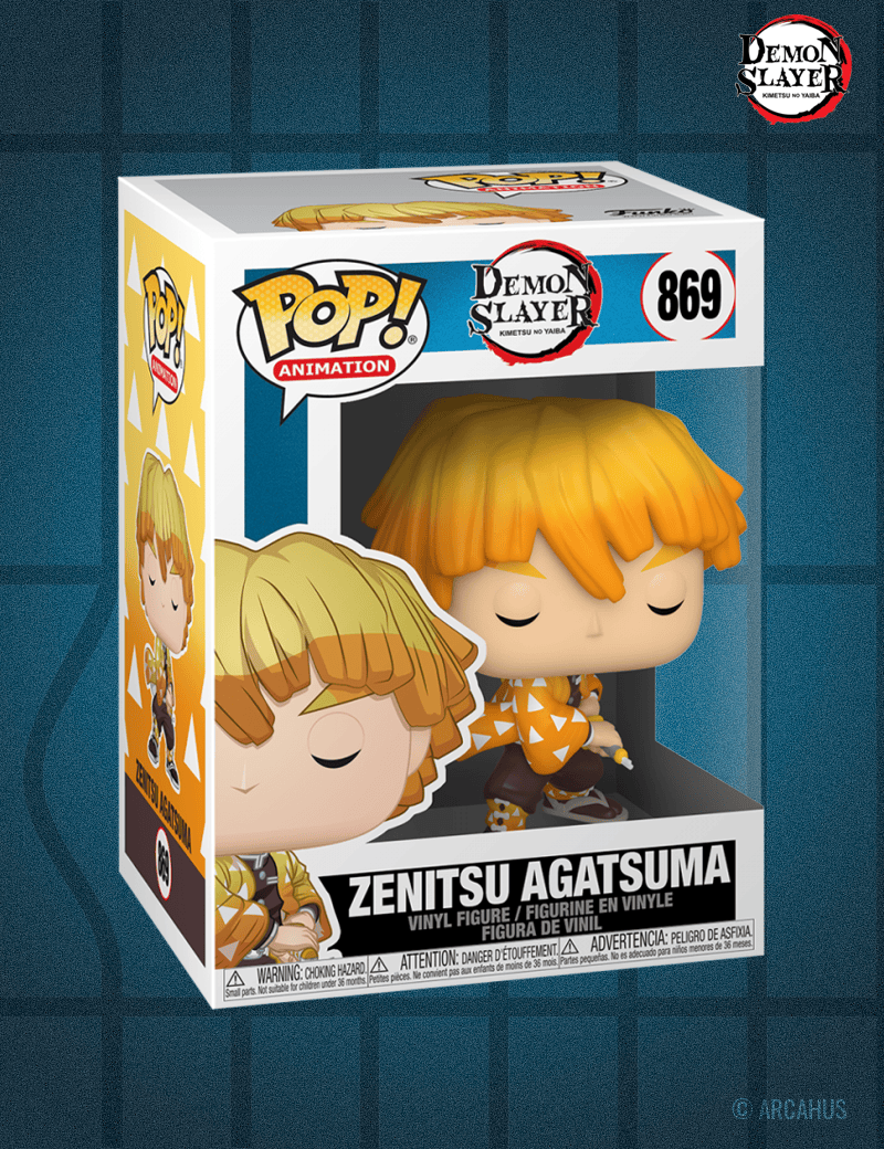 Zenitsu Agatsuma n° 869 - Figurine Funko POP! Demon Slayer