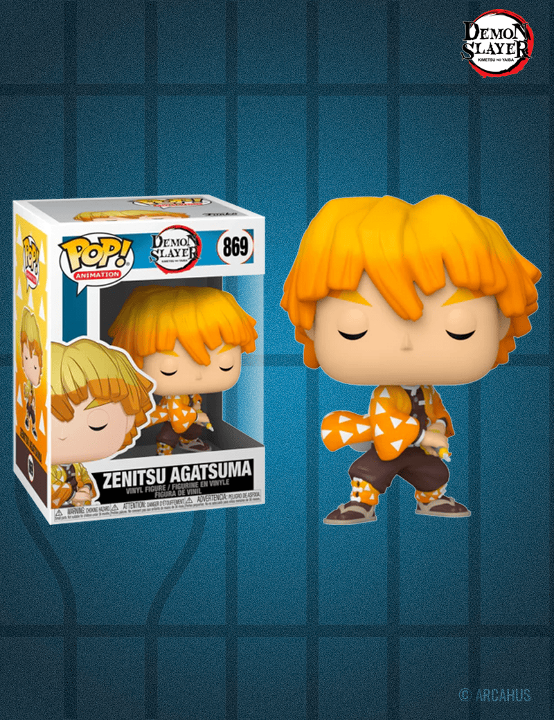 Zenitsu Agatsuma n° 869 - Figurine Funko POP! Demon Slayer
