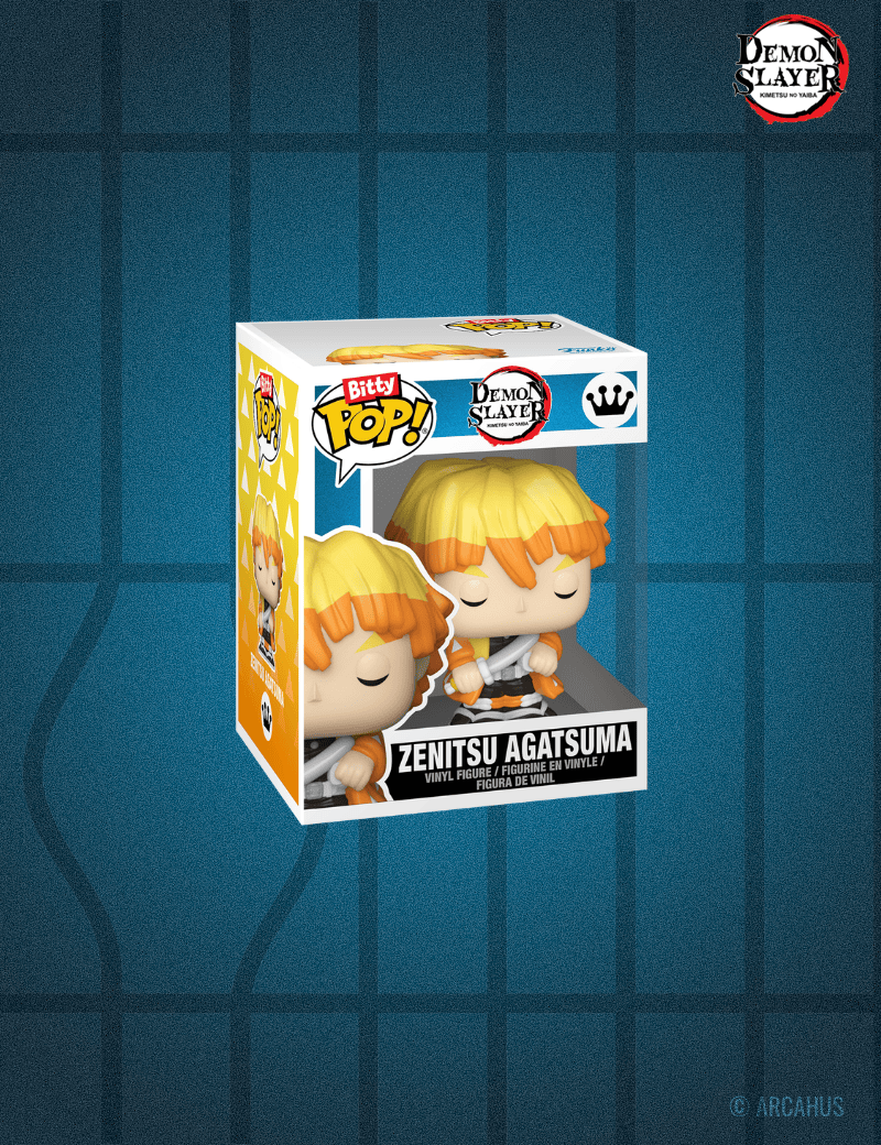 Inosuke & Zenitsu - Pack de 2 figurines Funko Bitty POP! Demon Slayer