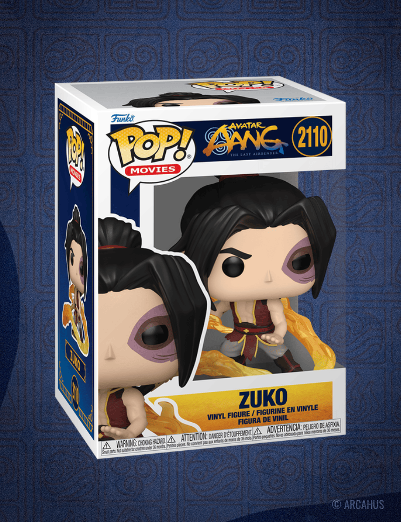 Zuko n°2110 - Figurine Funko POP! Animation Aang Le Dernier Maître de l'Air