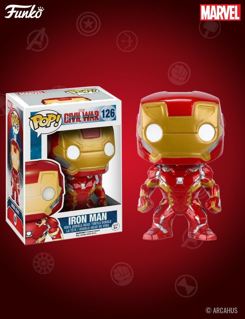 Iron Man n° 126 - Figurine Funko POP! Marvel Studios Captain America : Civil War