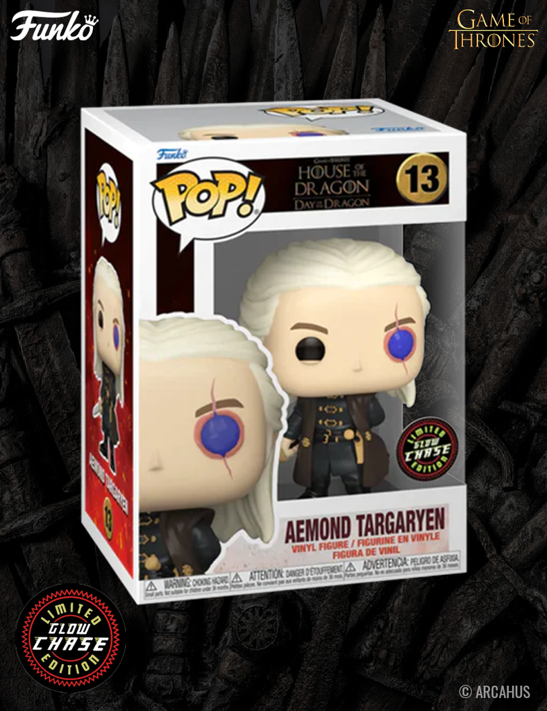 Aemond Targaryen (Chase) n° 13 - Figurine Funko POP! House of the Dragon