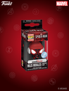 Miles Morales (Winter Suit) Porte-clé - Figurine Funko POP! Pocket Keychain Marvel Spider-Man Miles Morales