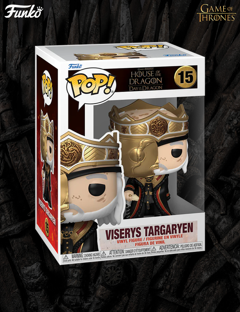 Viserys Targaryen n° 15 - Figurine Funko POP! House of the Dragon