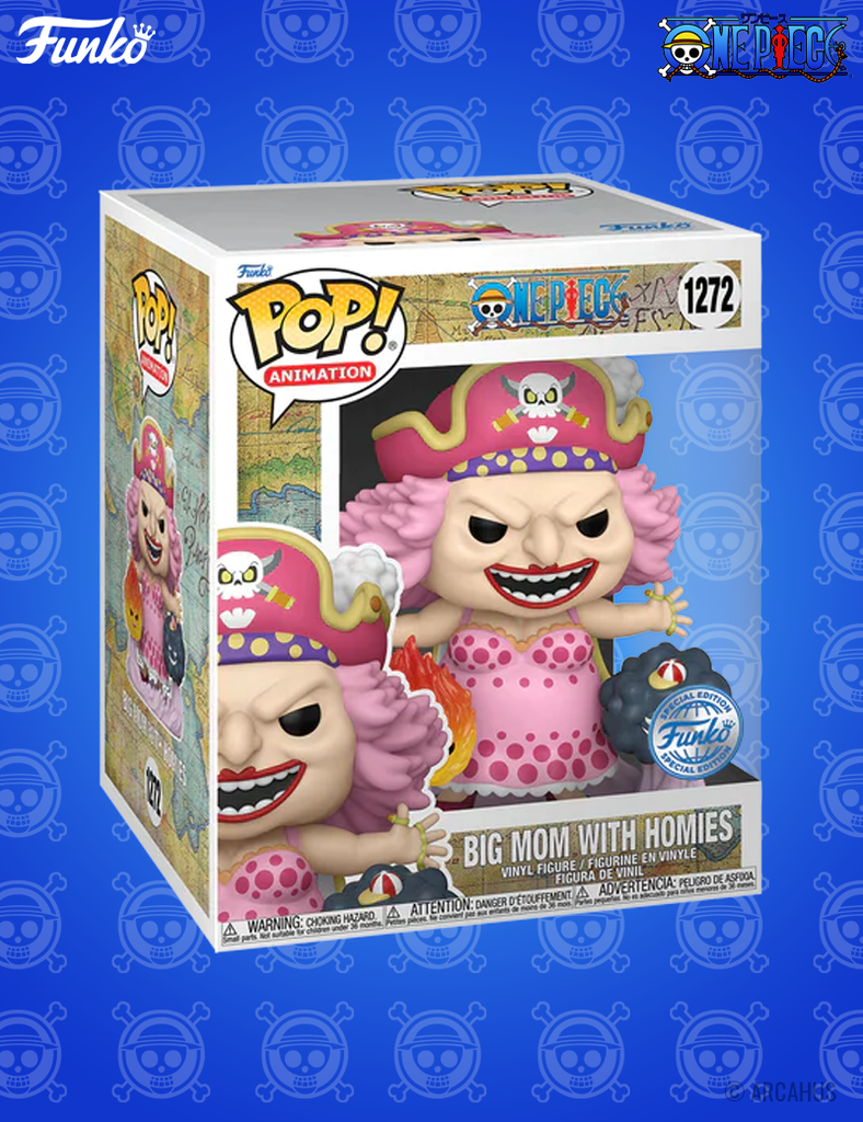 Big Mom with Homies n° 1272 - Figurine Funko POP! Super Animation One Piece