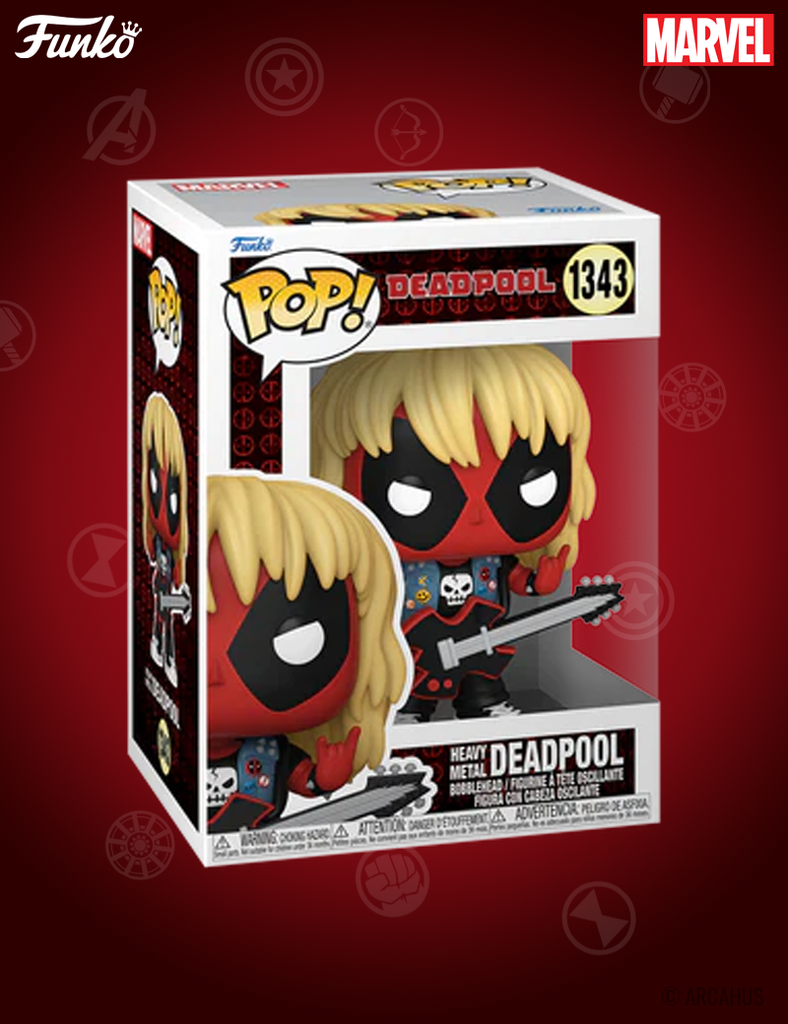 Deadpool (Heavy Metal) n° 1343 - Figurine Funko POP! Marvel Deadpool