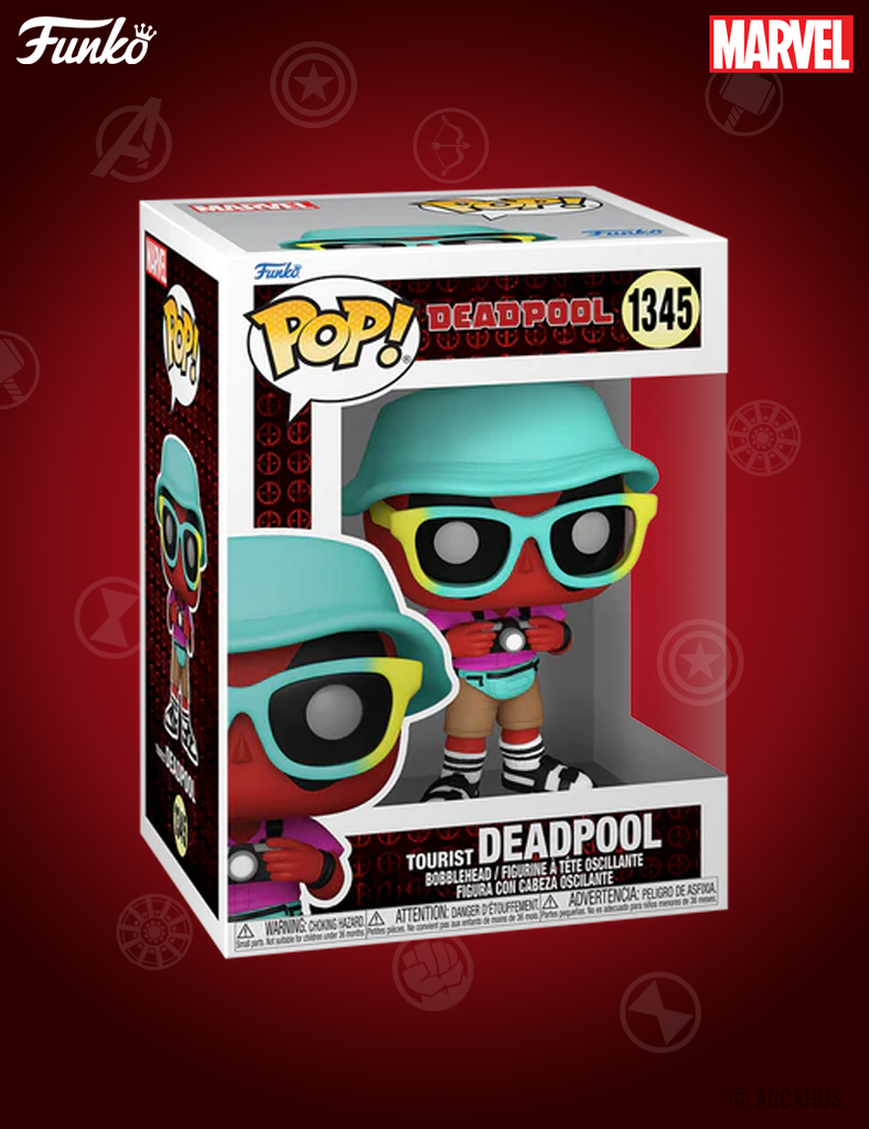 Deadpool (Tourist) n° 1345 - Figurine Funko POP! Marvel Deadpool