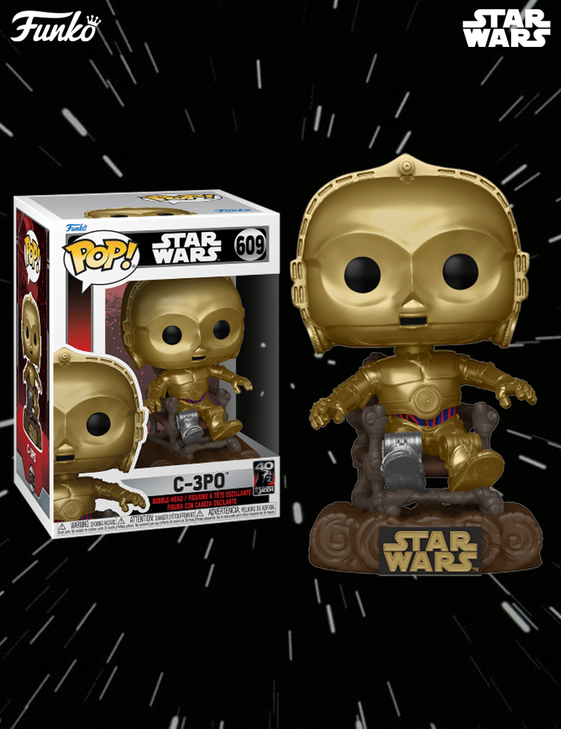 C-3PO n° 609 - Figurine Funko POP! Star Wars 40th Return of the Jedi