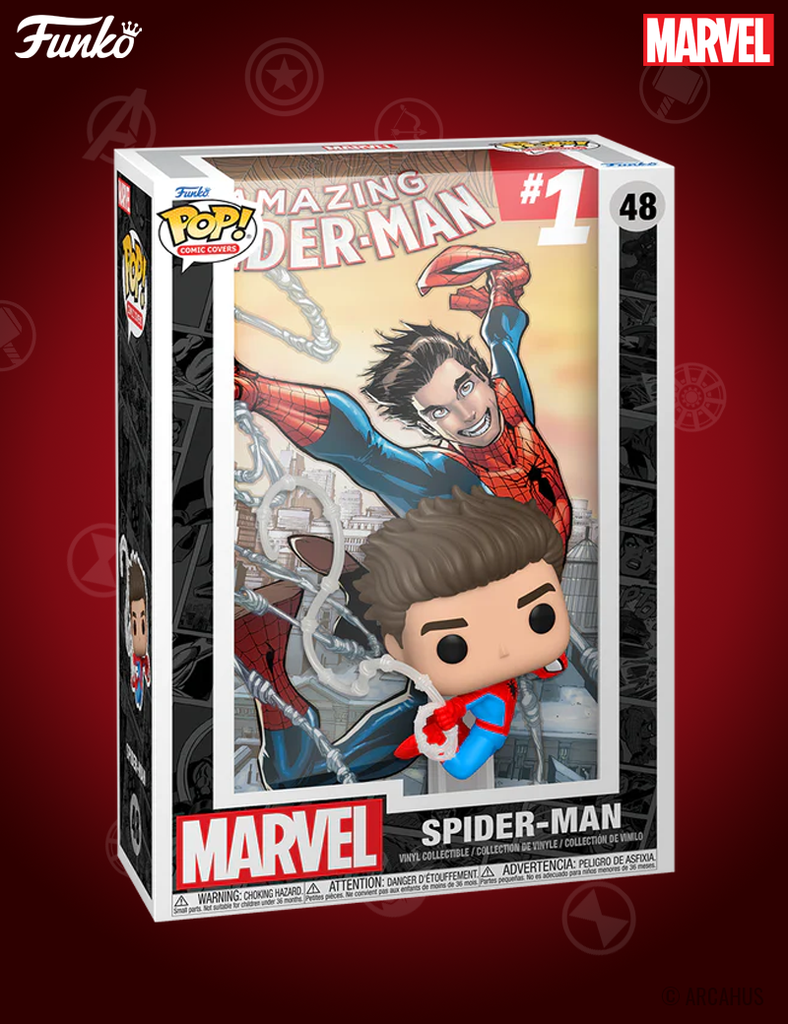 Spider-Man n° 48 - Figurine Funko POP! Comic Cover Marvel