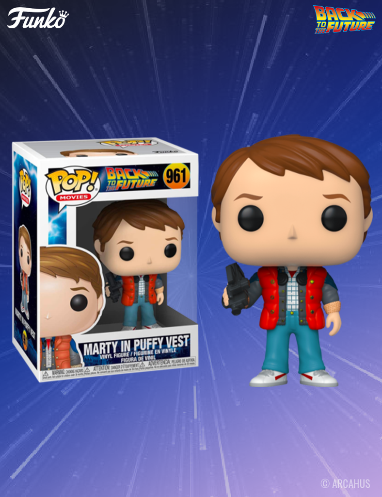 Marty in Puffy Vest n° 961 - Figurine Funko POP! Retour vers le Futur