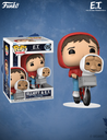 Elliott & E.T. n° 1252 - Figurine Funko POP! Movies E.T.