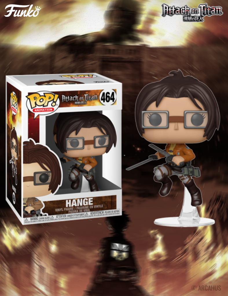 Hange n° 464 - Figurine Funko POP! Animation L'Attaque des Titans