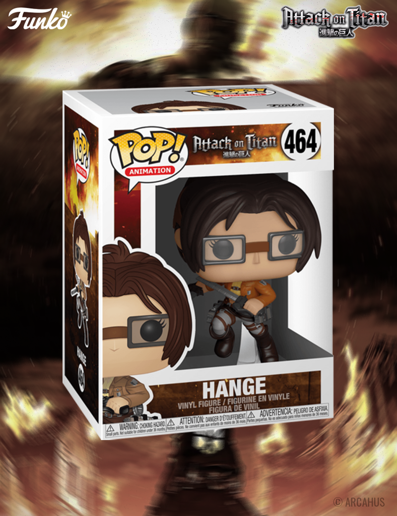 Hange n° 464 - Figurine Funko POP! Animation L'Attaque des Titans