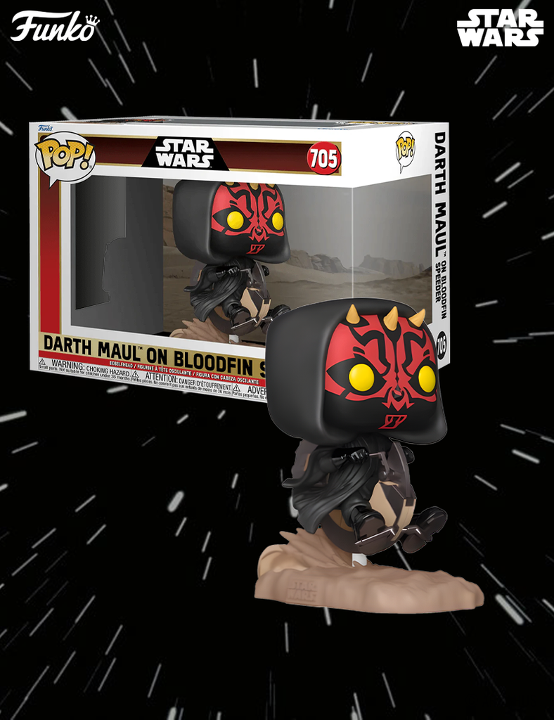 Darth Maul on Bloodfin Speeder n° 705 - Figurine Funko POP! Deluxe Star Wars