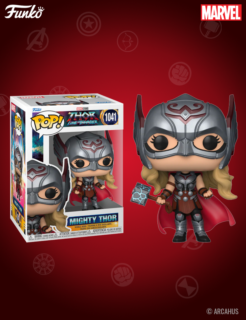 Mighty Thor n° 1041 - Figurine Funko POP! Marvel Thor : Love and Thunder