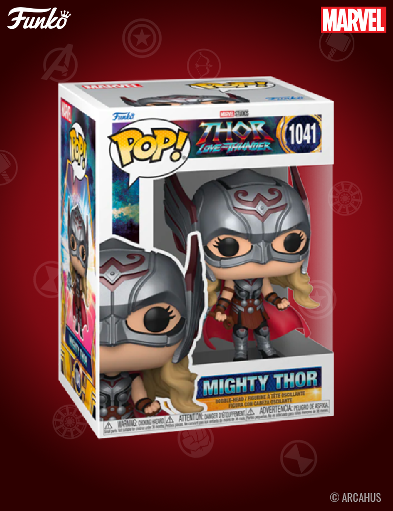 Mighty Thor n° 1041 - Figurine Funko POP! Marvel Thor : Love and Thunder