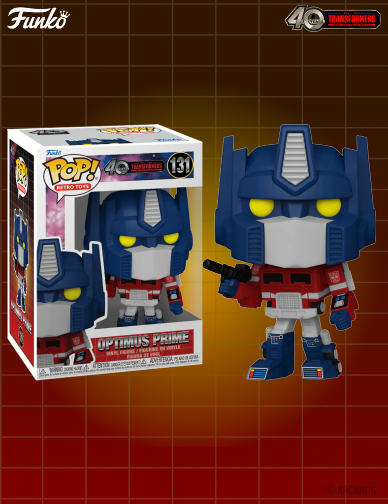 Optimus Prime n° 131 - Figurine Funko POP! Retro Toys Transformers 40 ans