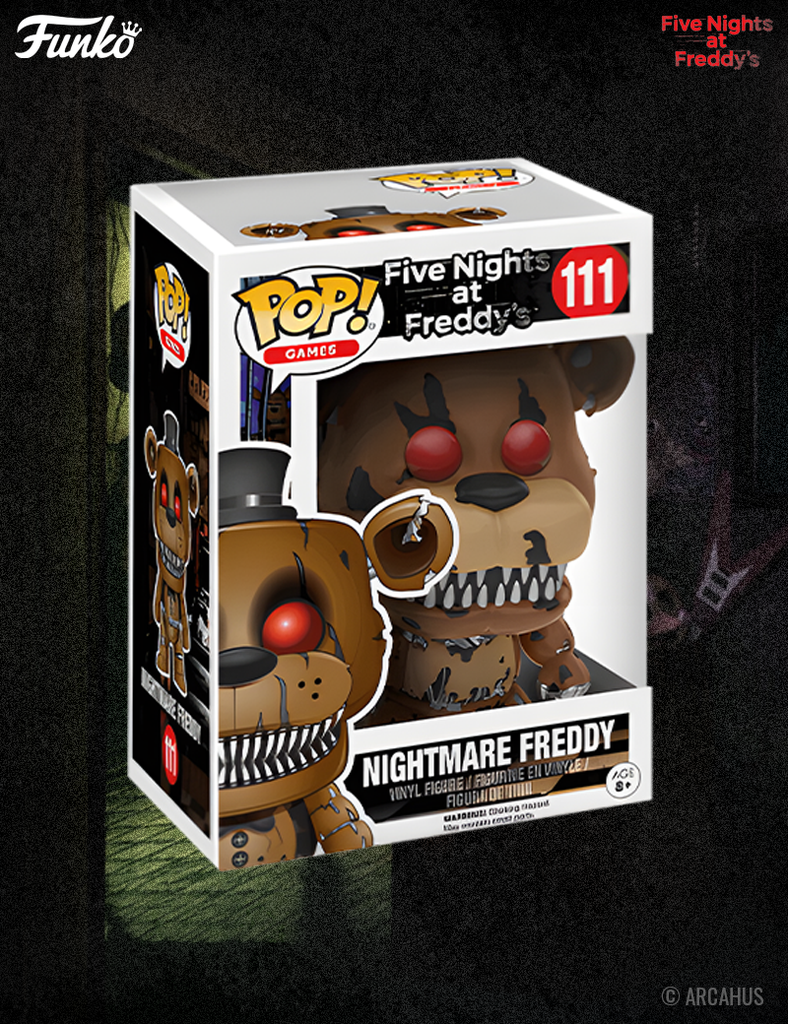 Nightmare Freddy n° 111 - Figurine Funko POP! Games Five Nights at Freddy's