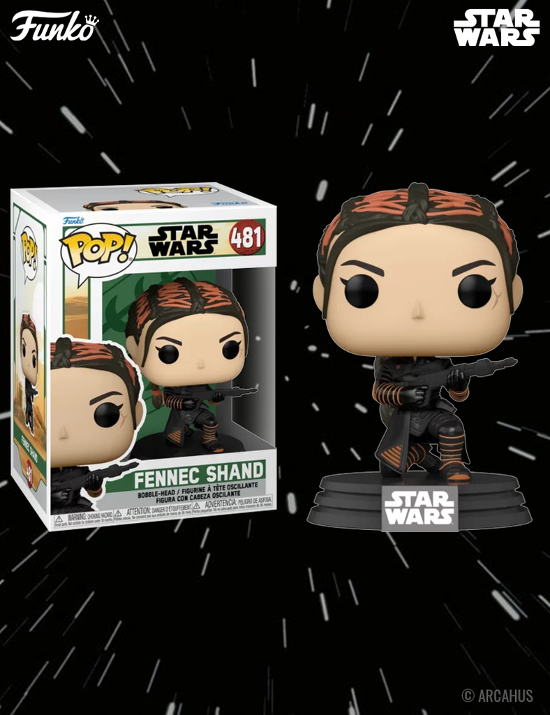 Fennec Shand n° 481 - Figurine Funko POP! Star Wars The Mandalorian