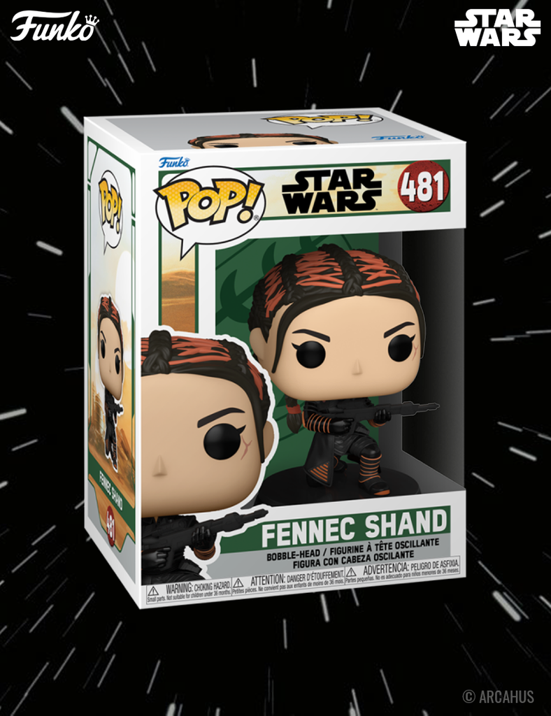 Fennec Shand n° 481 - Figurine Funko POP! Star Wars The Mandalorian