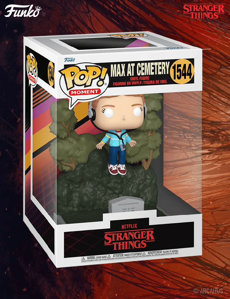 Max at Cemetery n°1544 - Figurine Funko POP! Moment Stranger Things Saison 4