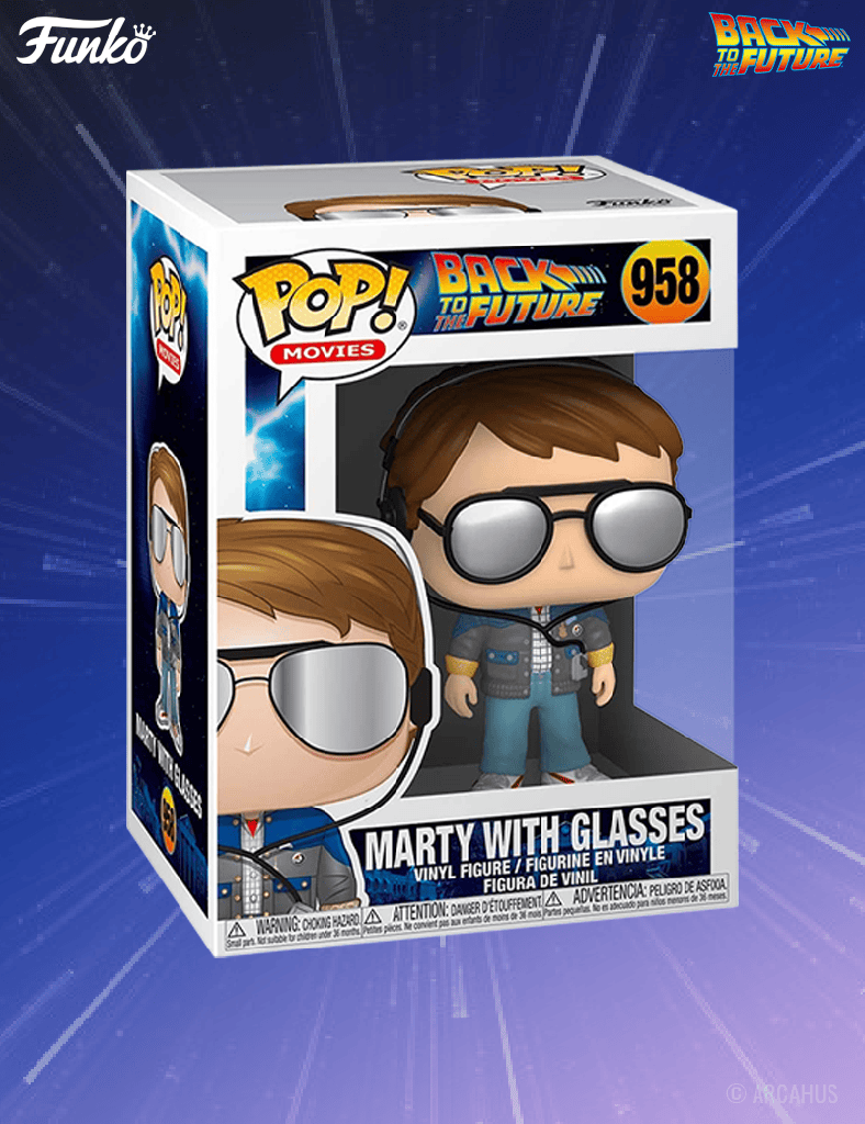 Marty with Glasses n° 958 - Figurine Funko POP! Retour vers le Futur