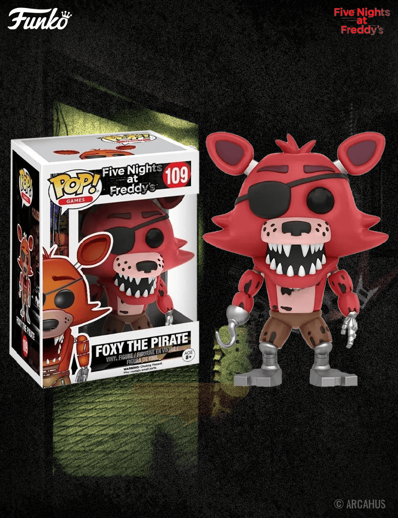 Foxy the Pirate n° 109 - Figurine Funko POP! Games Five Nights at Freddy's