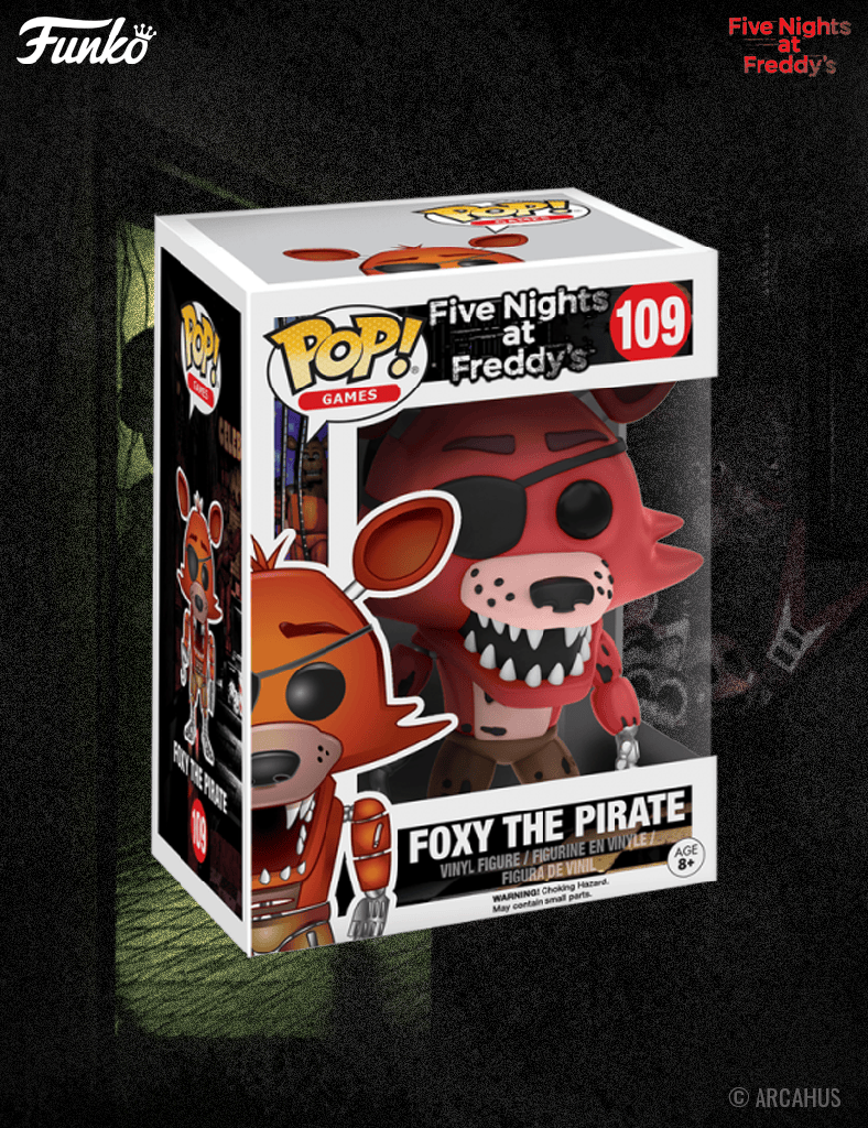 Foxy the Pirate n° 109 - Figurine Funko POP! Games Five Nights at Freddy's