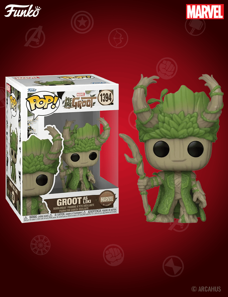 Groot as Loki n° 1394 - Figurine Funko POP! Marvel Studios We are Groot