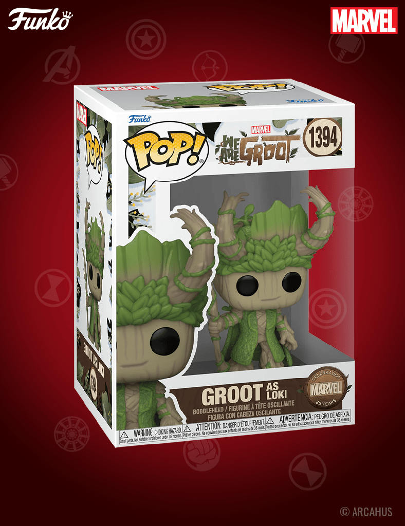 Groot as Loki n° 1394 - Figurine Funko POP! Marvel Studios We are Groot