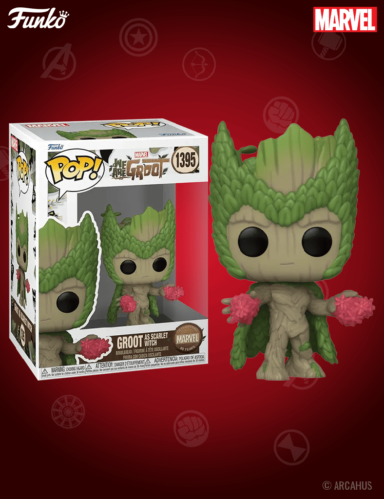 Groot as Scarlet Witch n° 1395 - Figurine Funko POP! Marvel Studios We are Groot