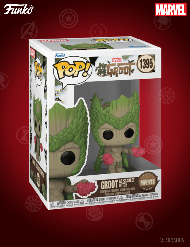 Groot as Scarlet Witch n° 1395 - Figurine Funko POP! Marvel Studios We are Groot