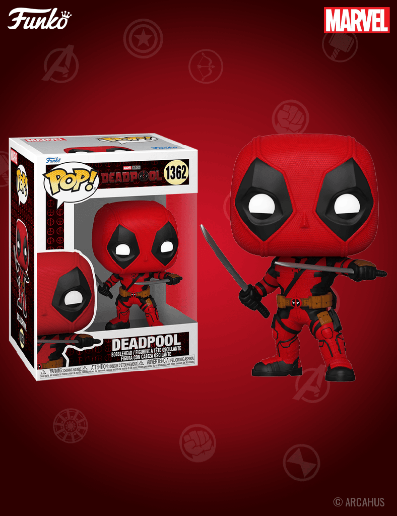 Deadpool n° 1362 - Figurine Funko POP! Marvel Studios Deadpool & Wolverine