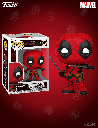 Deadpool n° 1362 - Figurine Funko POP! Marvel Studios Deadpool & Wolverine