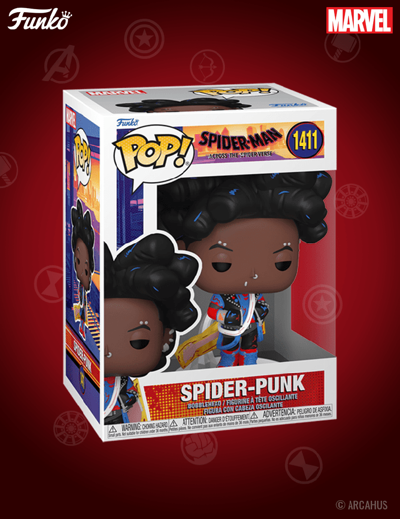 Spider-Punk n° 1411 - Figurine Funko POP! Marvel Studios Spider-Man: Across the Spider-Verse (copie)