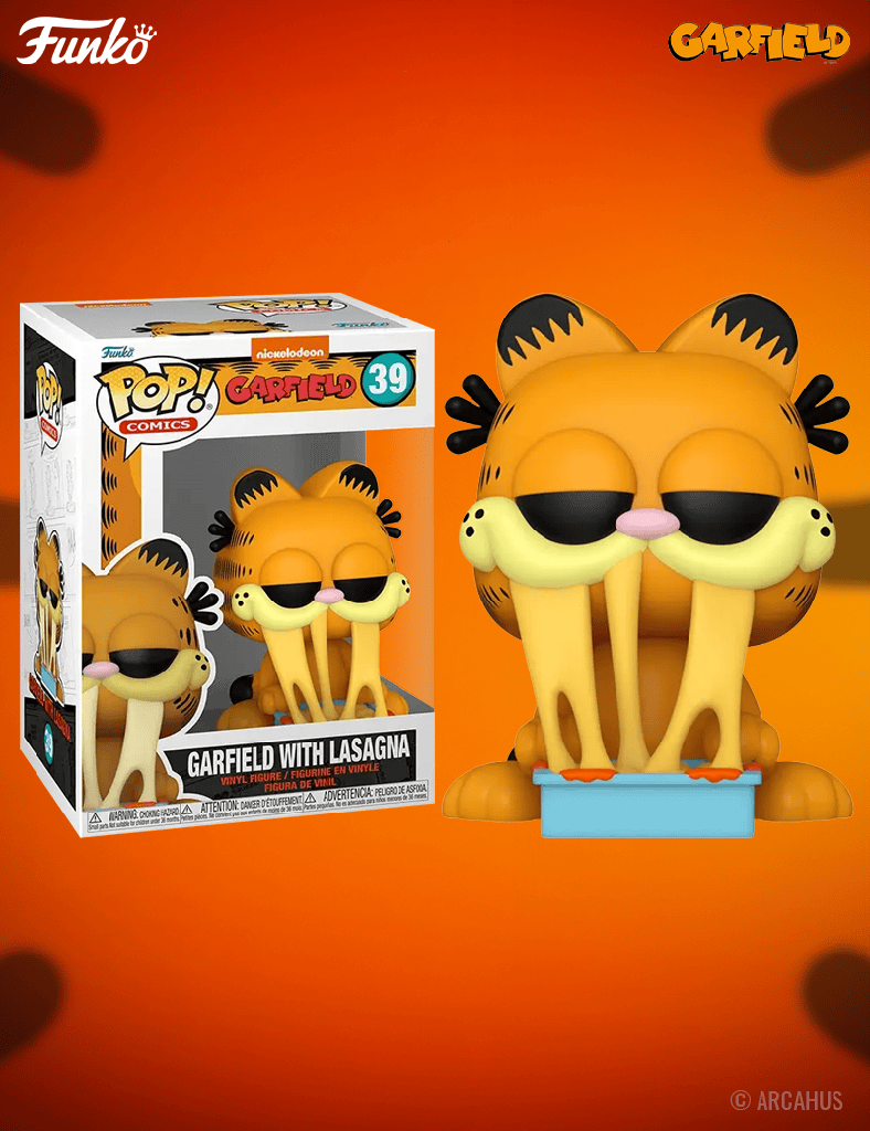 Garfield avec Lasagnes n° 39 - Figurine Funko POP! Comics Garfield