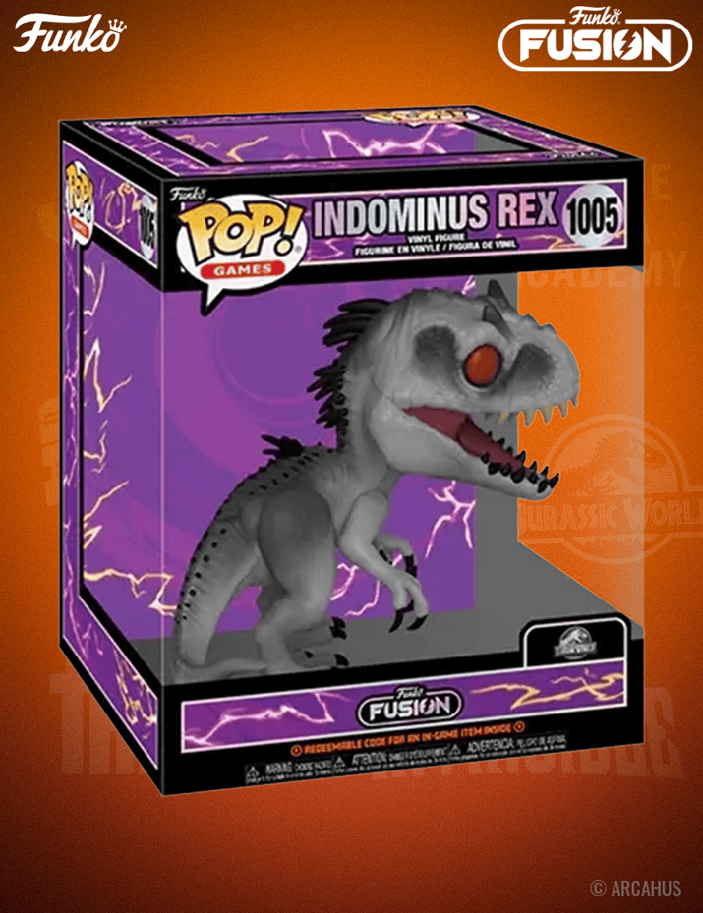 Indominus Rex n° 1005 - Figurine Funko POP! Games Funko Fusion - Jurassic World